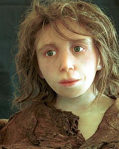 Neanderthal child